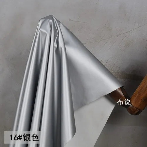 Knitted PU Leather Fabric Matte Finish Four Sided
