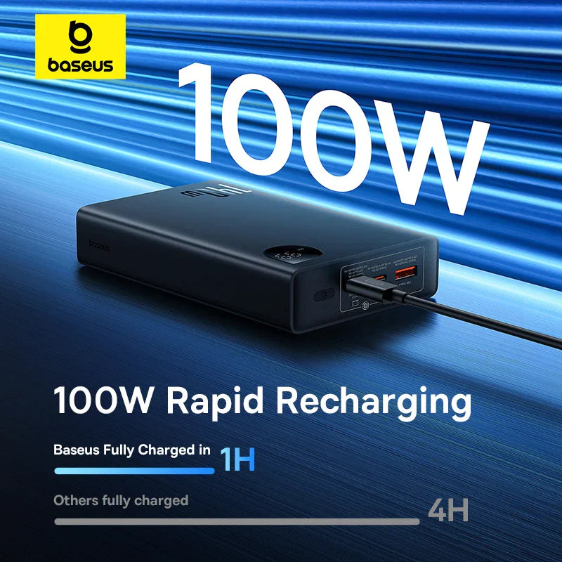 Baseus 140W Power Bank 24000mAh Fast Charging Portable