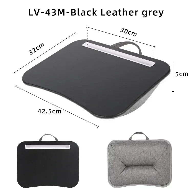 Multifunctional Portable Travel Laptop Desk Back Cushion High-density