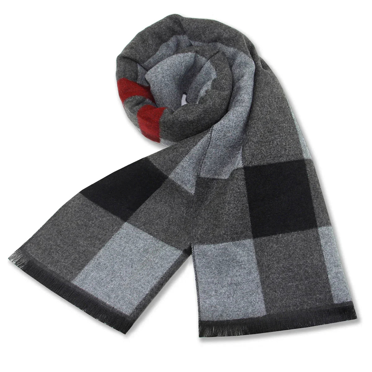 New Luxury Cashmere Wool Men Scarves,Warm Winter Man