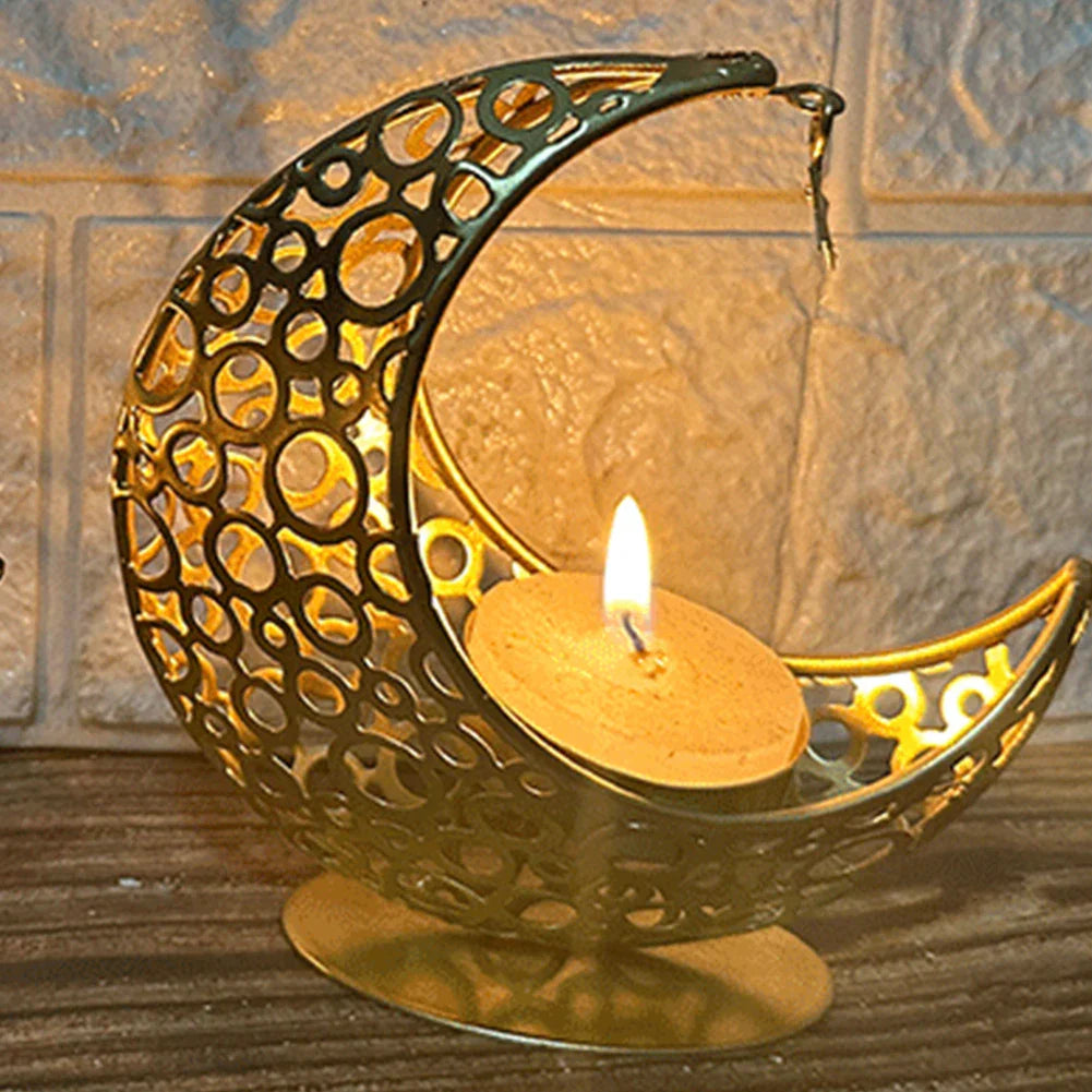 Eid Mubarak Candle Holder Ramadan Tea Light Holder