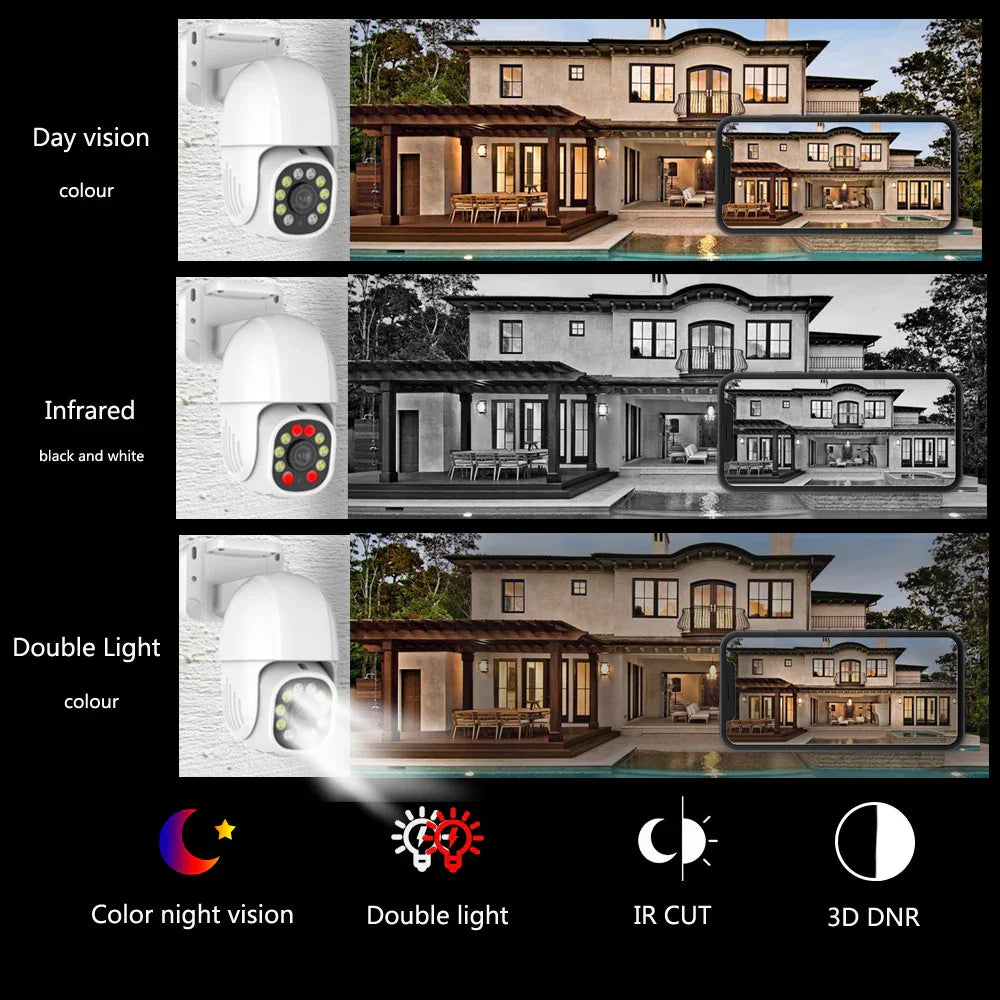4K POE PTZ IP Camera Kit 8MP Bullet