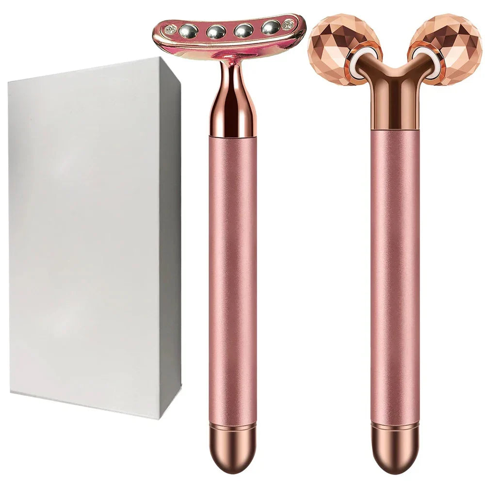 New Electric Face Massager Unique Crescent Shape Facial