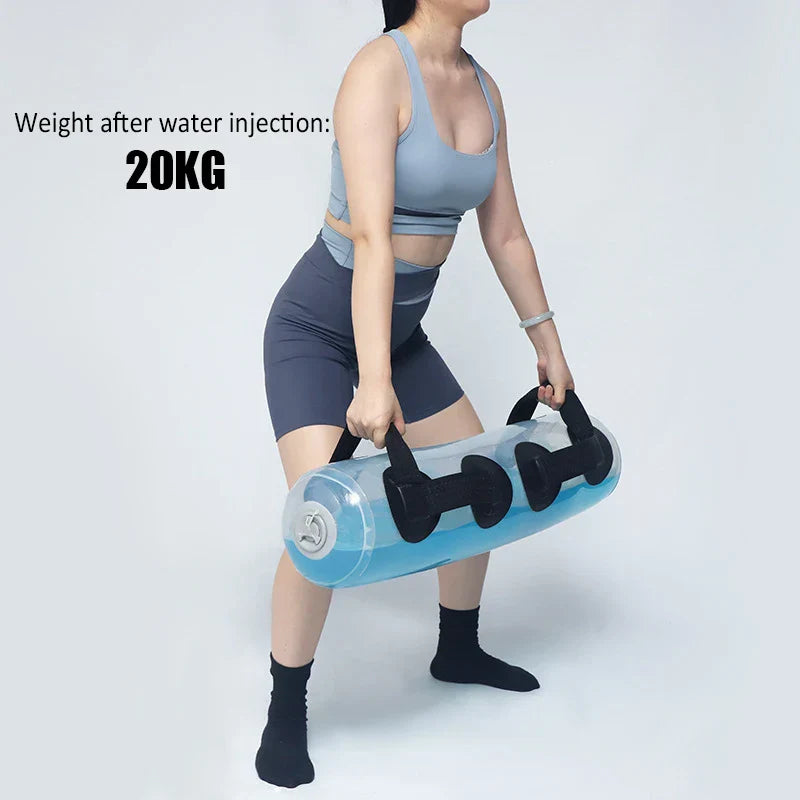 Water Filled Exercise Ball Fitness Aqua Ball Weightlifting