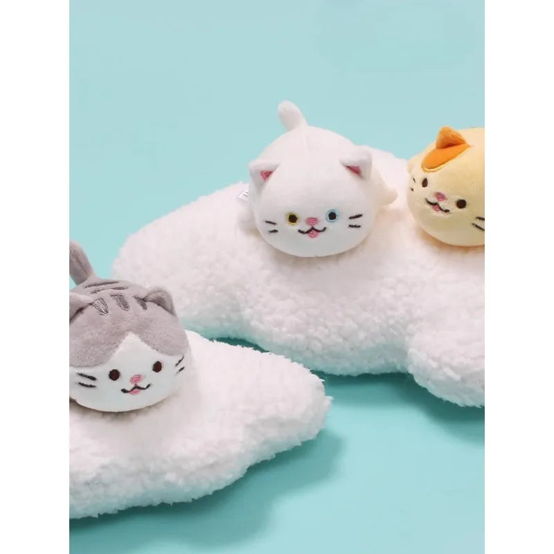 Cat decompression pinch ball toy stress relief doll