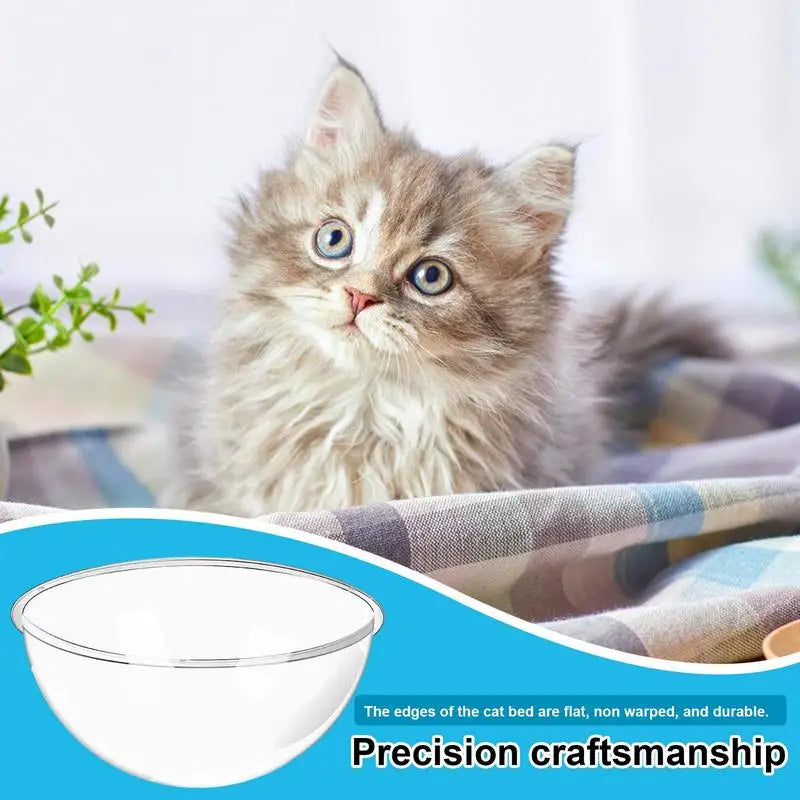 Acrylic Cat Hammock Replacement Dome Cover Cat House