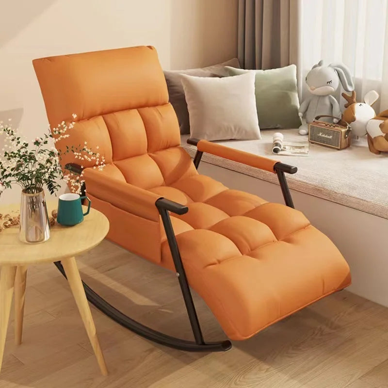 Recliner Nordic Lazy Sofas Rocking Chairs Living Room