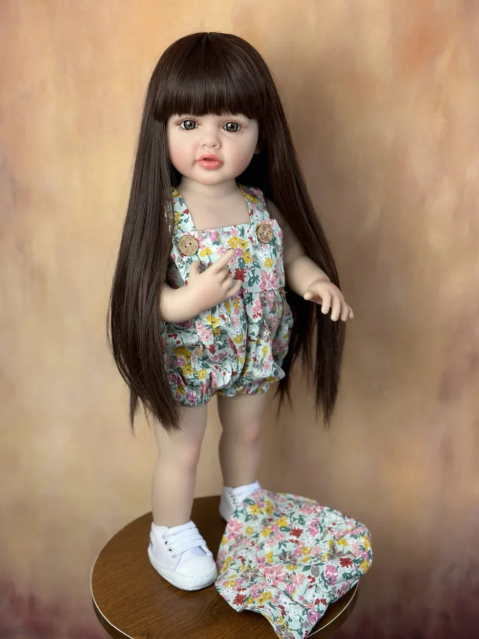 BZDOLL 55CM 22Inch Can Stand Reborn Baby Lifelike