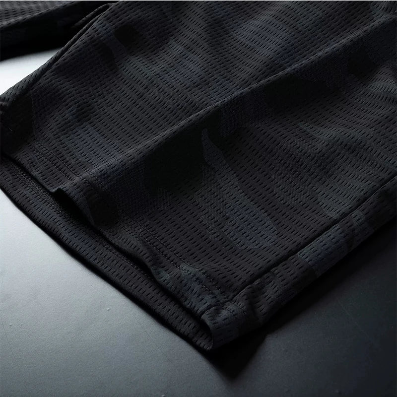 Plus Size Running Shorts Men Camouflage Basketball Sport
