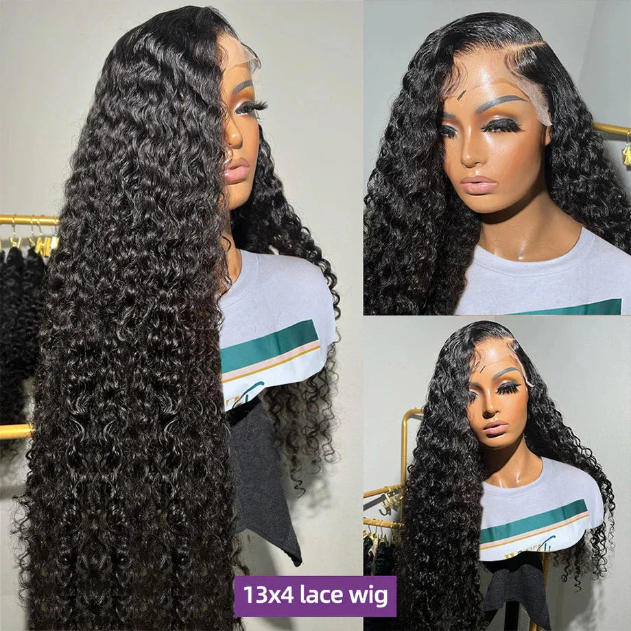 Deep Wave 13x4 HD Lace Front Human Hair