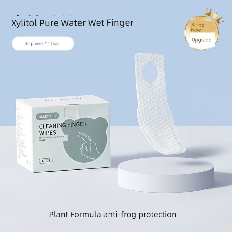 Beipisi Baby Oral Cleaner Gauze Finger Covers Toothbrush