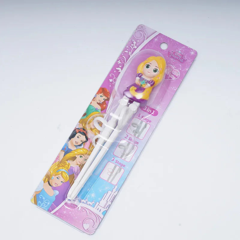 Disney Princess Kids Feeding Frozen Elsa Chopsticks Marvel