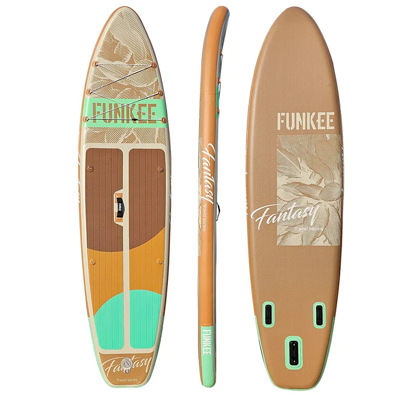 Inflatable vertical paddle board Sup surfboard water sports