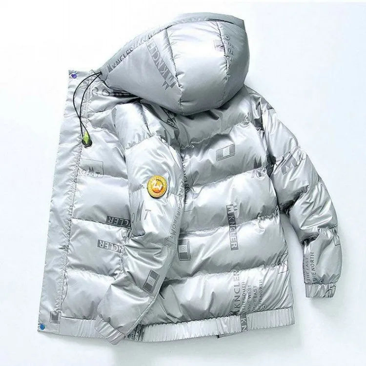 High-quality Winter Down Jacket Men's Autumn jacket White