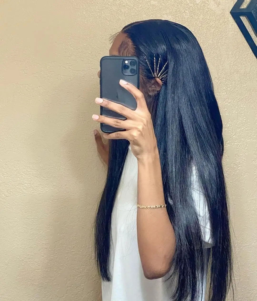 Transparent 360 Lace Frontal Wig 4x4 Lace Closure