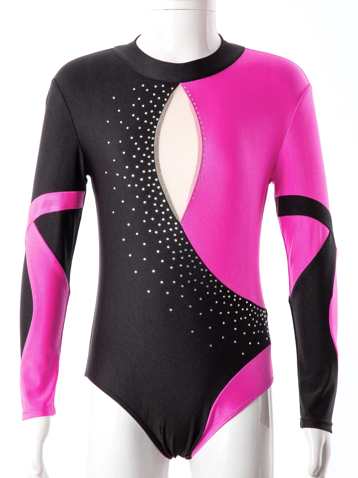 Kids Girls Ballet Gymnastic Leotard Skating Performance Costume