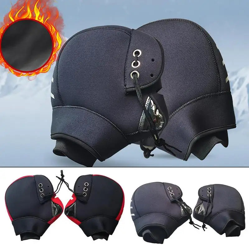 Snowmobile Gloves winter handlebar muffs waterproof bike gloves warm bike mittens Windproof motocross gloves Rainproof mittens