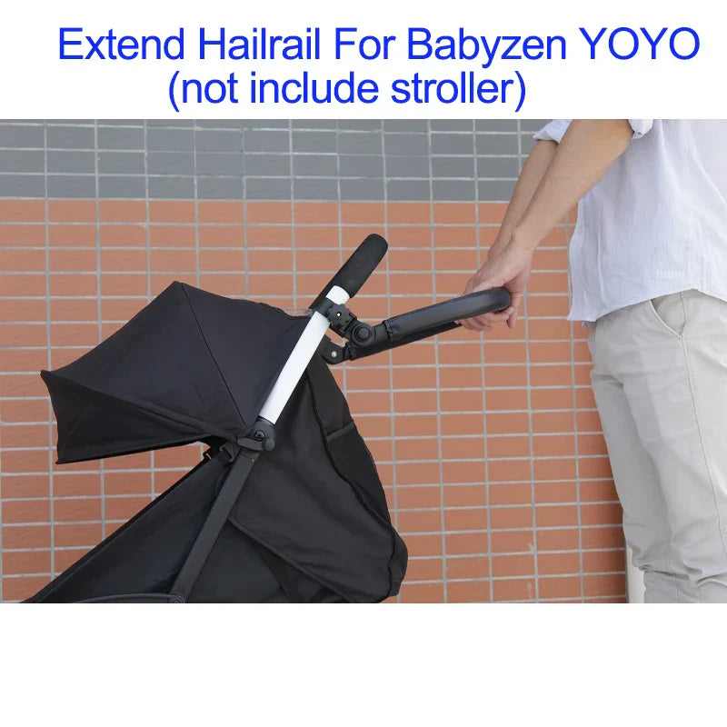 Baby Stroller Accessories Extend Handle Hailrail Bumper YOYO