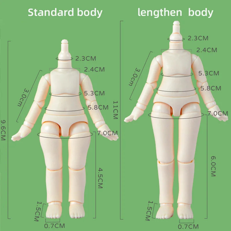 New YMY Body Joint Doll DIY Boy girl