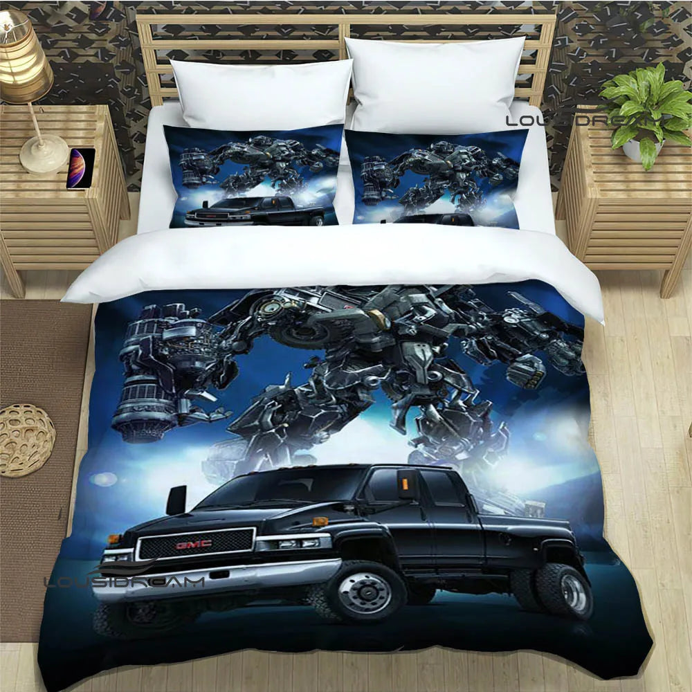 T-Transformers Cartoon Bedding Sets exquisite bed supplies set