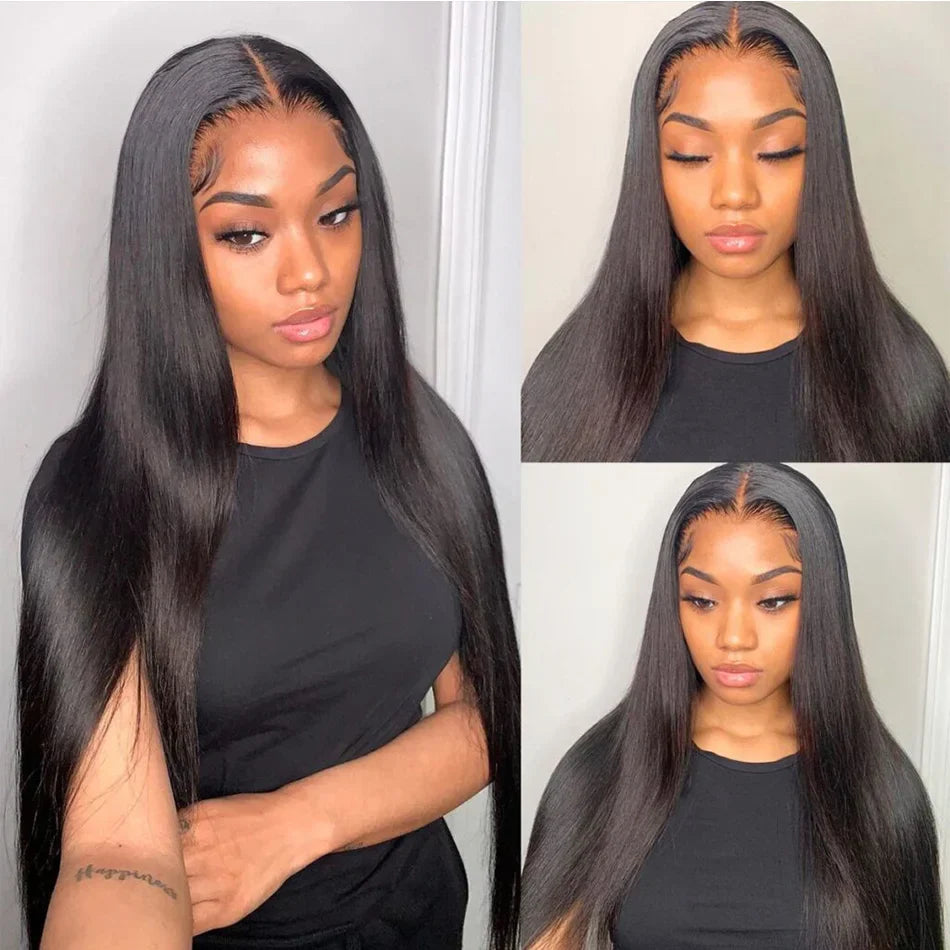 Cranberry Straight Hair Bundles With Closure 100% Remy