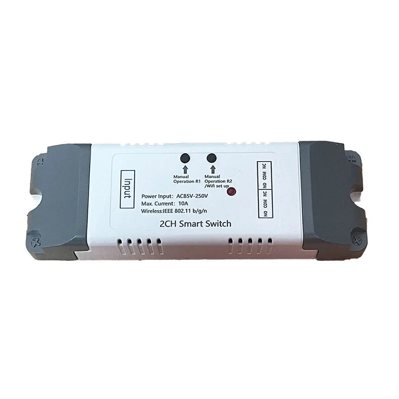 Google Home Compatible eWeLink WiFi 2 Channel Relay