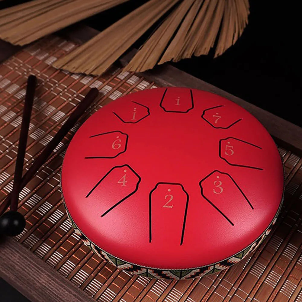 Tongue Drum 6 Inch 8 Tone Mini Ethereal