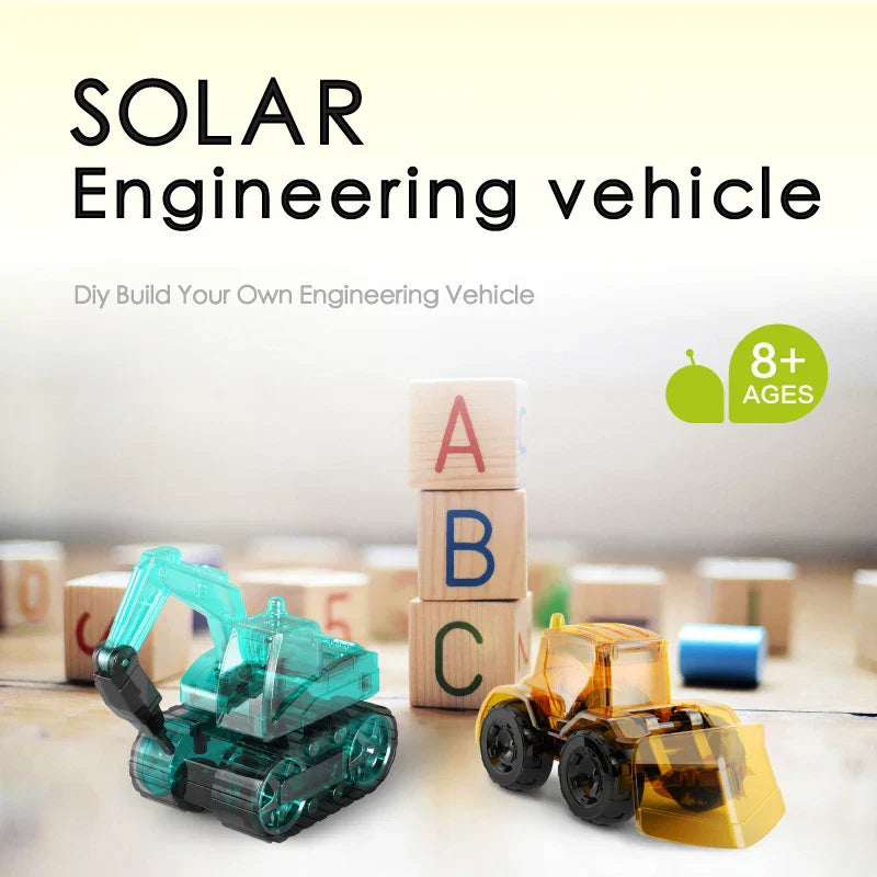 Science Experiment Solar Robot Toy Snail DIY Building