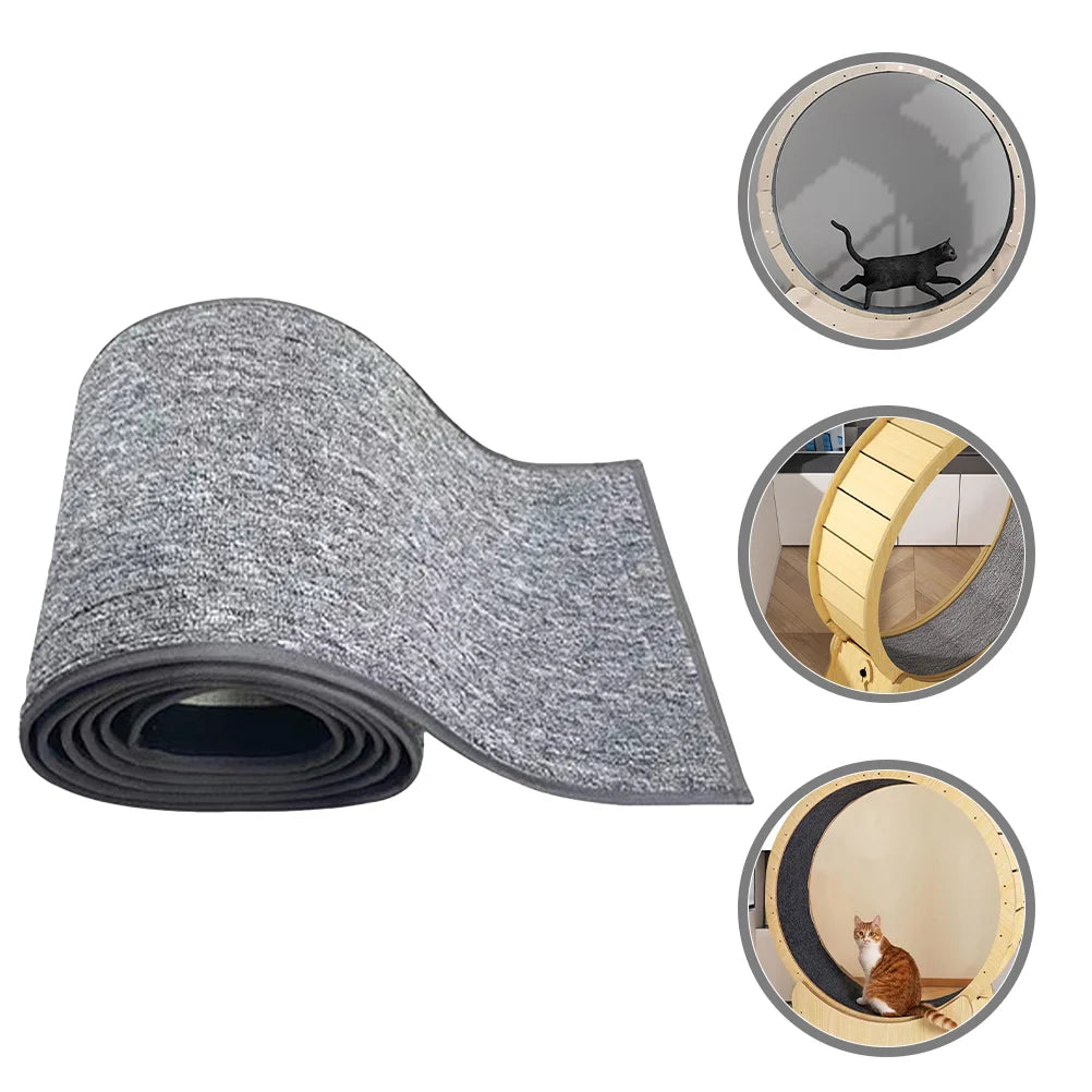 Cat Exercise Wheel Mat Cat Running Wheel Carpet