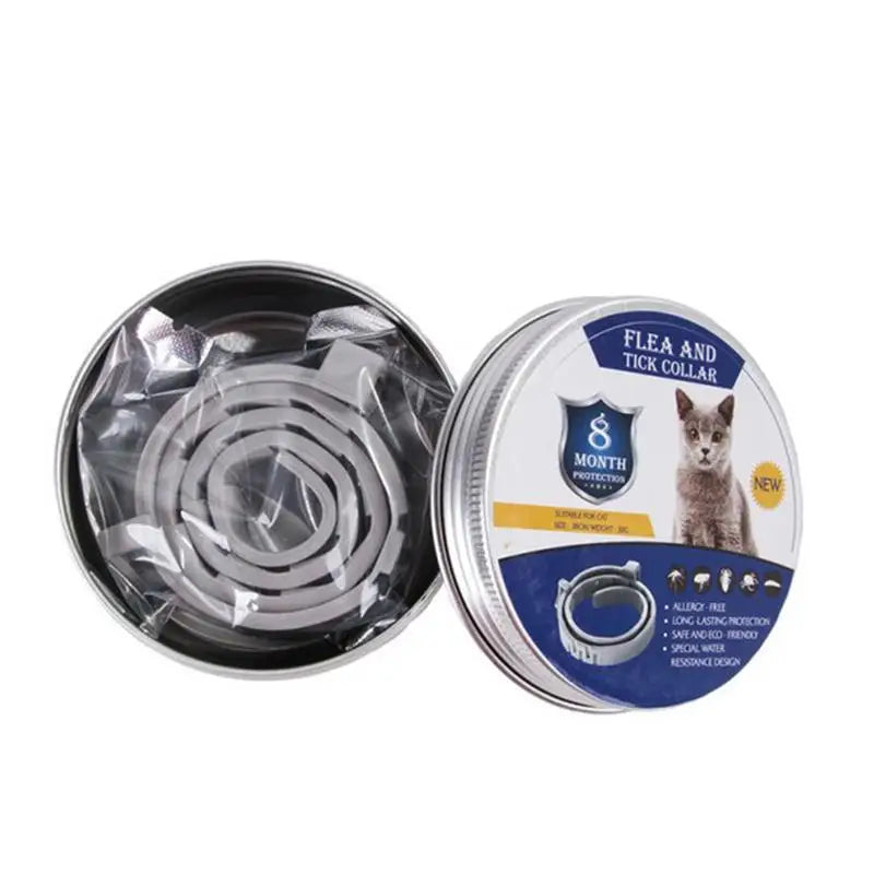 1/2/3PCS Adjustable Dog & Cat Collar Flea &