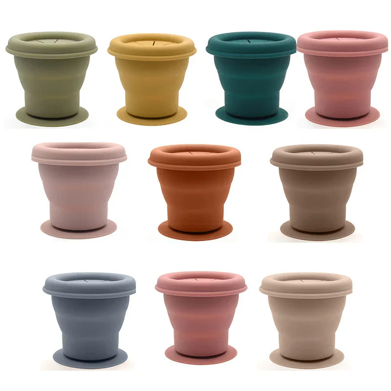 Food Grade Snack Cup BPA Free Travel Silicone