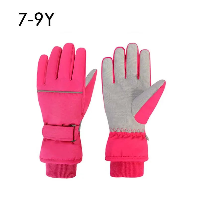 High Quality Kids Ski Gloves Winter Snowboard Snow