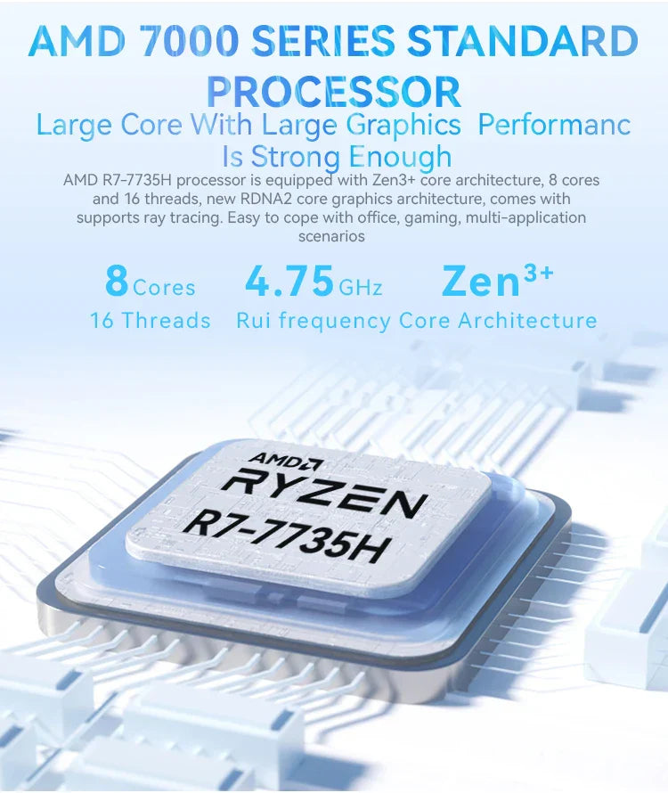FIREBAT U6 NEW 16 Inch Laptop Ryzen 7