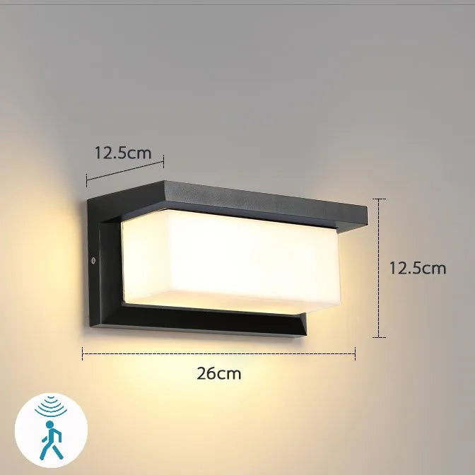 LED outdoor lights waterproof IP65 Motion Sensor light