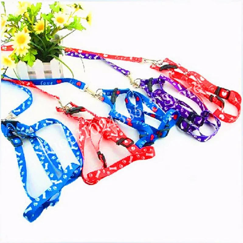 Nylon Dog Pet Puppy Cat Adjustable Harness with