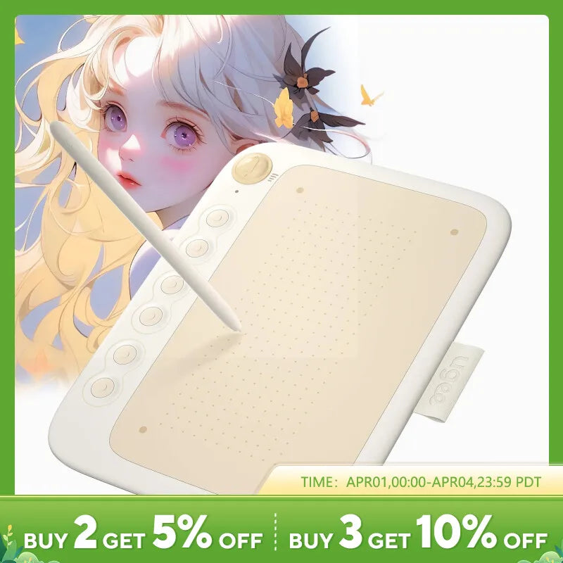 Ugee Q6 Graphic Tablet Drawing Tablet Digital Drawing