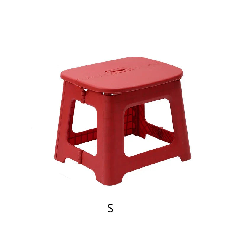 Japanese-style Portable Household Folding Stool Kids Child Plastic