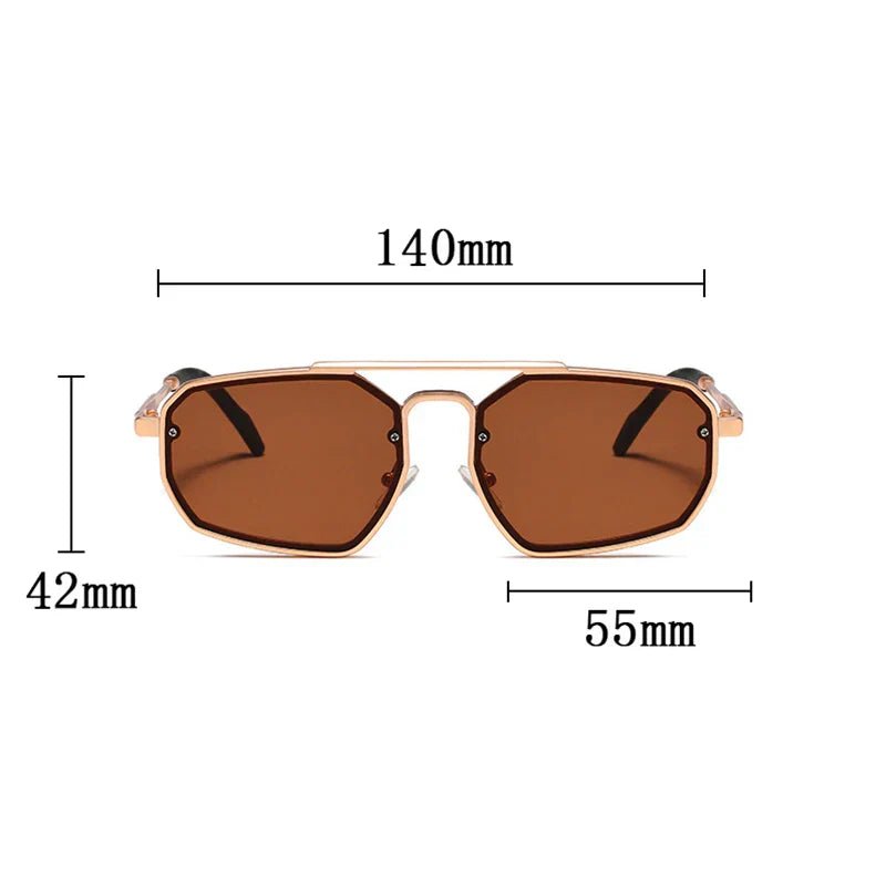 Vintage Steampunk Sunglasses For Men Fashion Sunglasses Women