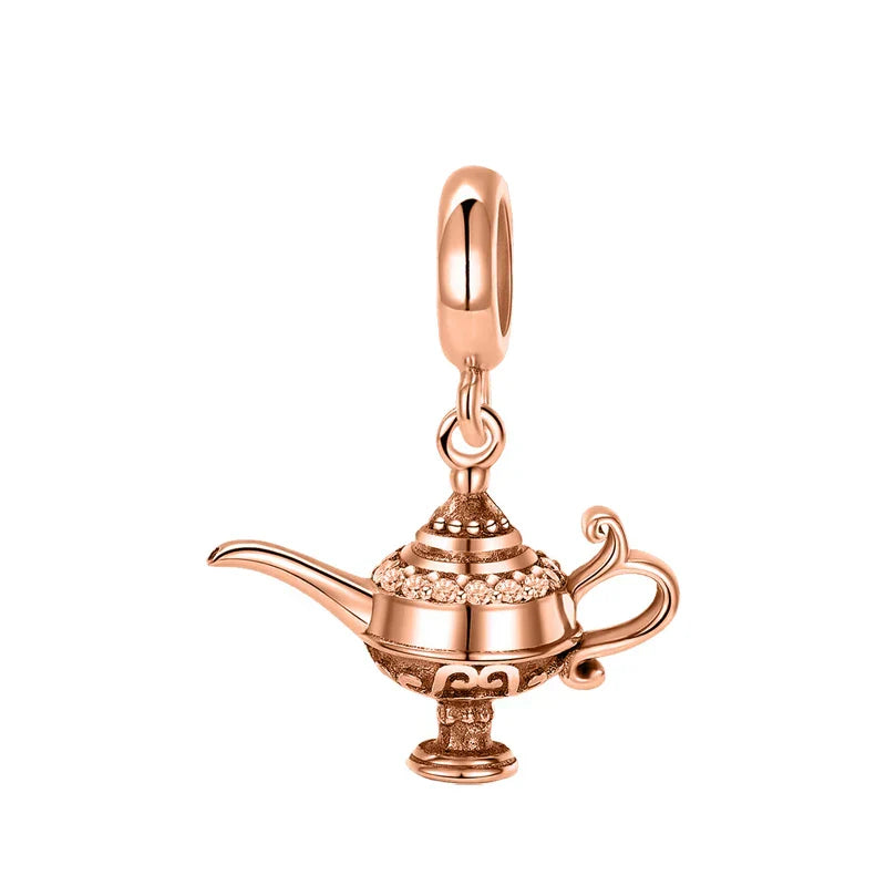 Fit Pandora Beauty and The Beast Charms Bracelet