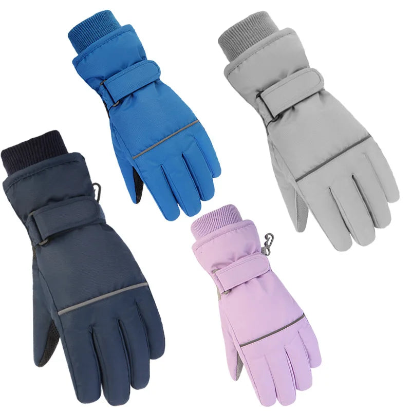 High Quality Kids Ski Gloves Winter Snowboard Snow