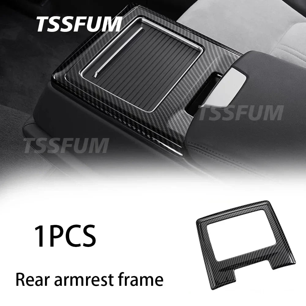 Car Interior Carbon Fiber Full Set Sticker for