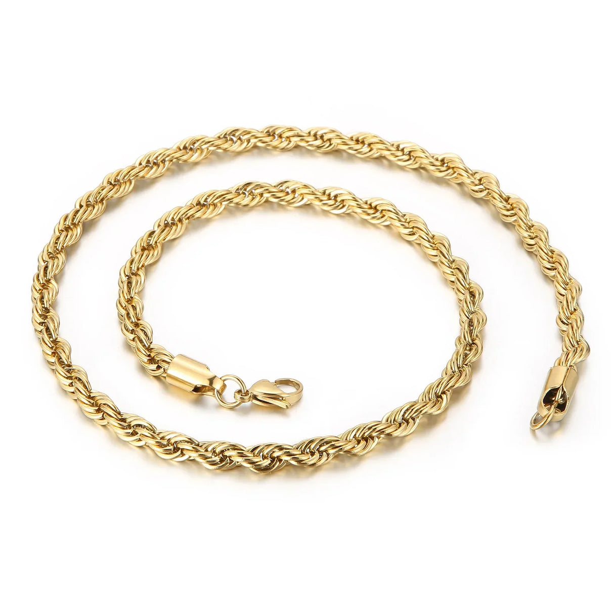 28mm HipHop Stainless Steel Rope Chain Fashion Men