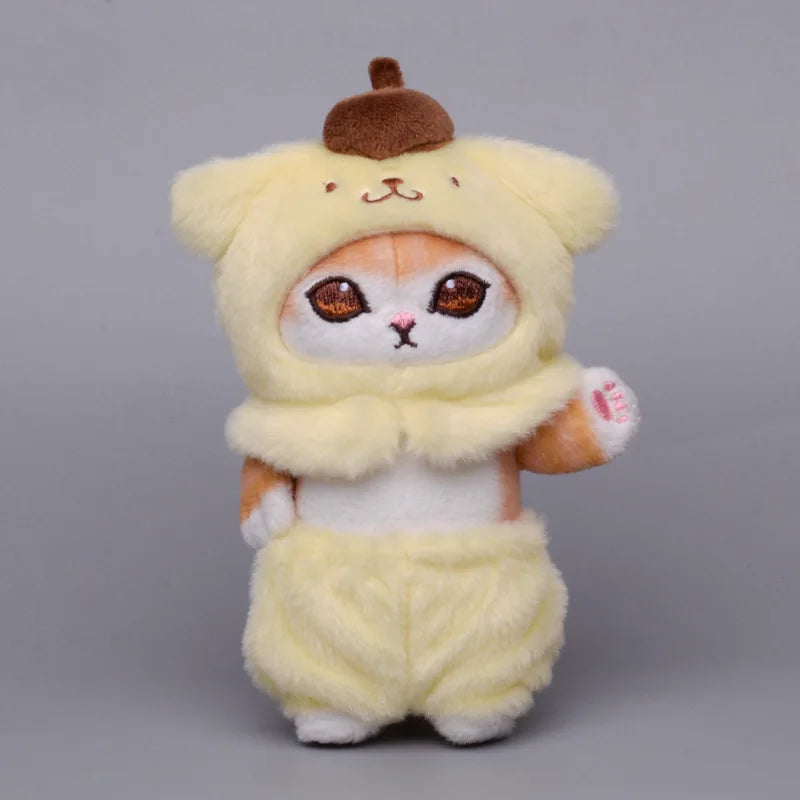 Sanrio Keychain Kuromi Ugly Fish Cat Cinnamoroll Crossdressing