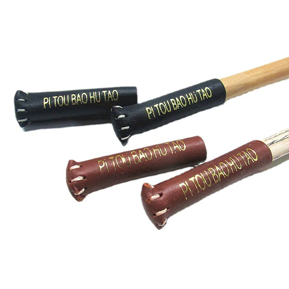 1pcs Snooker Billiard Cue Tip Head Protective Leather