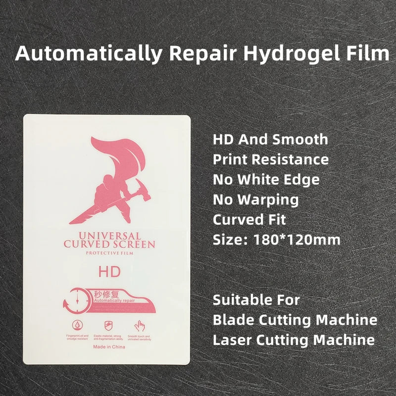 50pcs HD Hydrogel Film LCD Screen Protector For