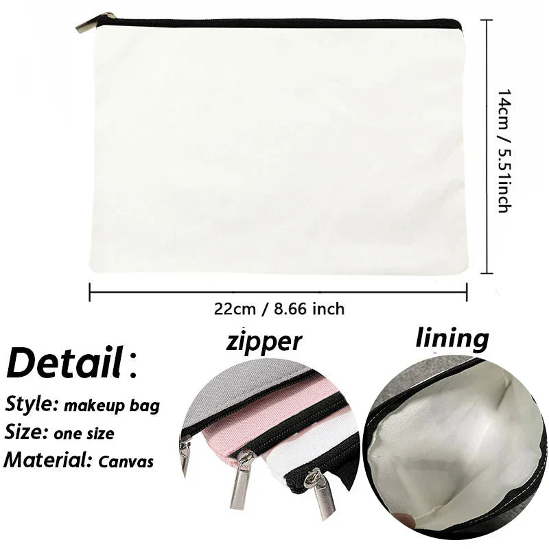 Personal Custom Photo Text Ladies Makeup Bag DIY