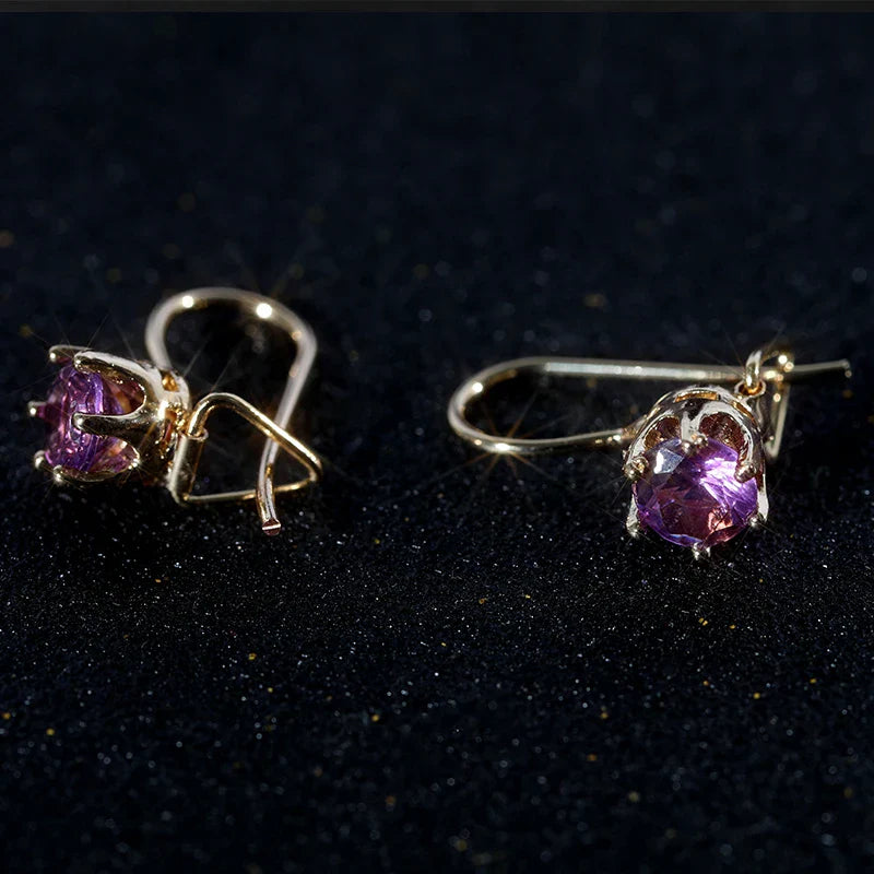 2022 New Fashion Earrings for Women Gold Plated