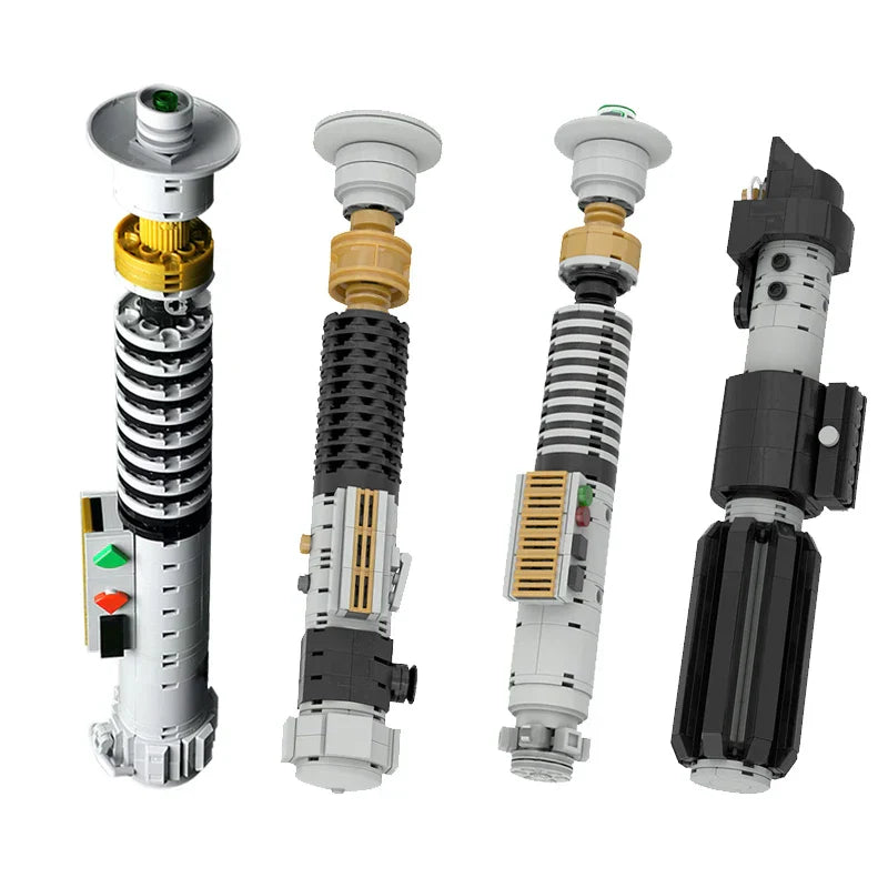 BuildMoc Darksaber Lightsabers Sword Building Blocks Set Dueling