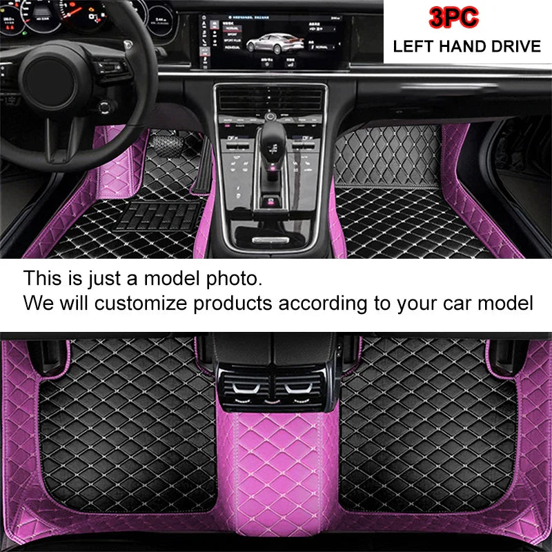 LHD Car Floor Mats For Toyota Camry XV40