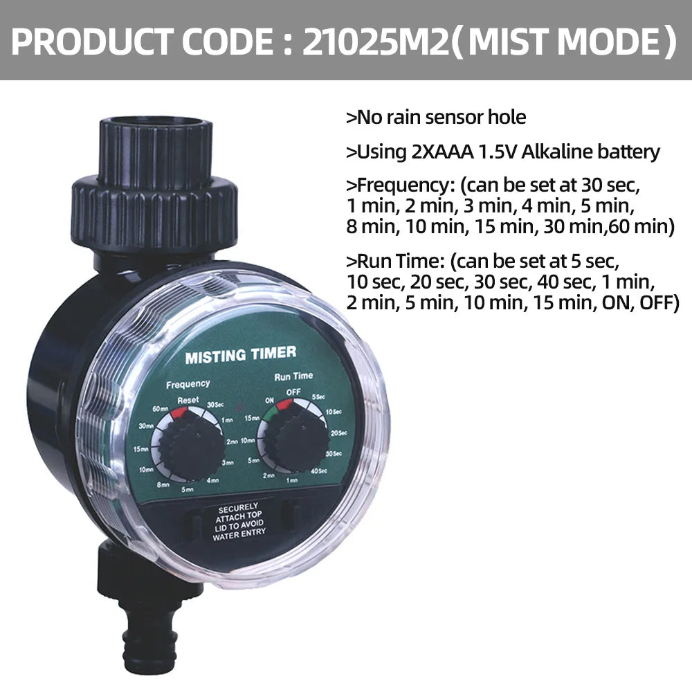 Garden Water Timer Ball Valve Automatic Electronic Watering